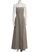 Max Mara Pianoforte Strapless Long Dress