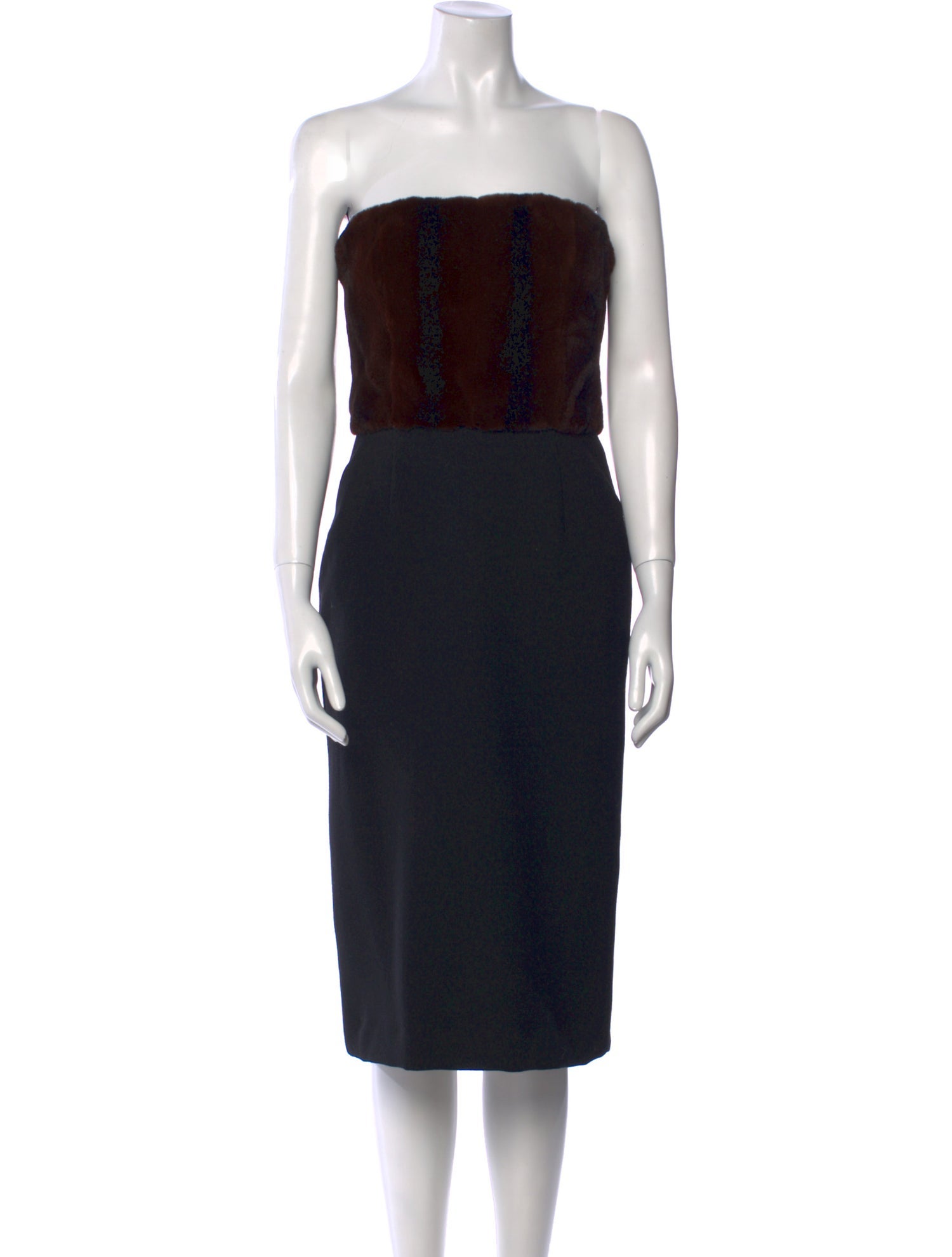 Max Mara Pianoforte Printed Knee-Length Dress