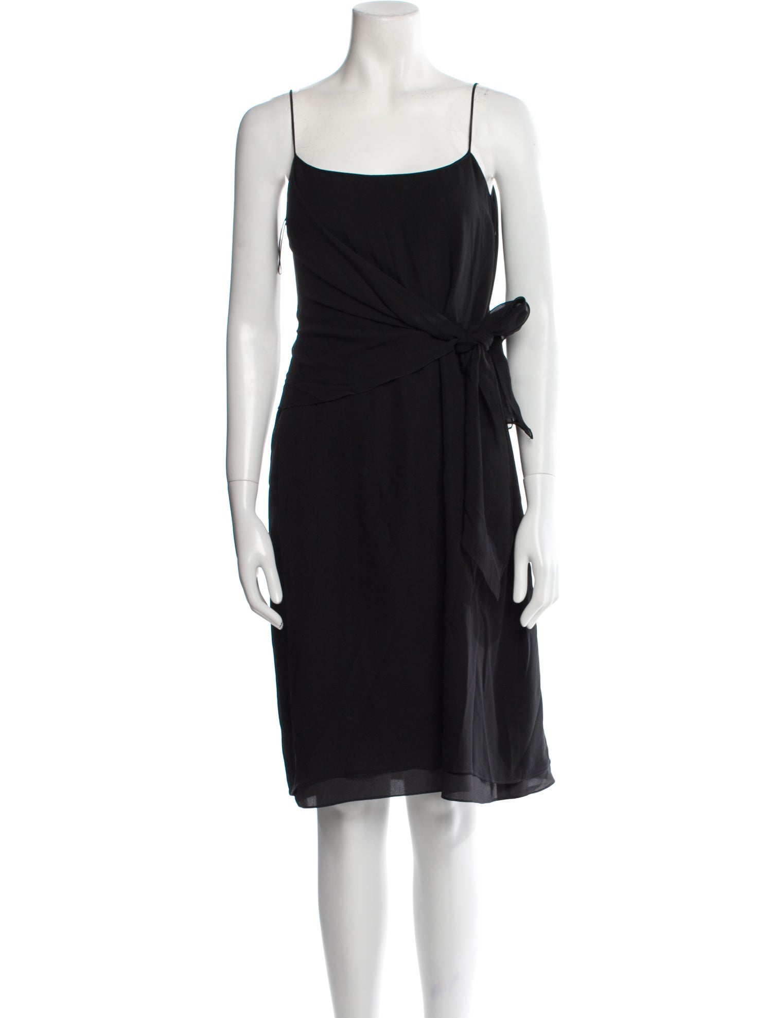Max Mara Pianoforte Silk Knee-Length Dress
