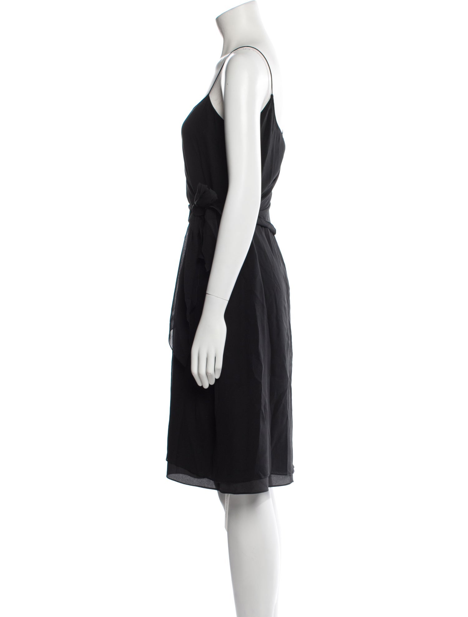 Max Mara Pianoforte Silk Knee-Length Dress