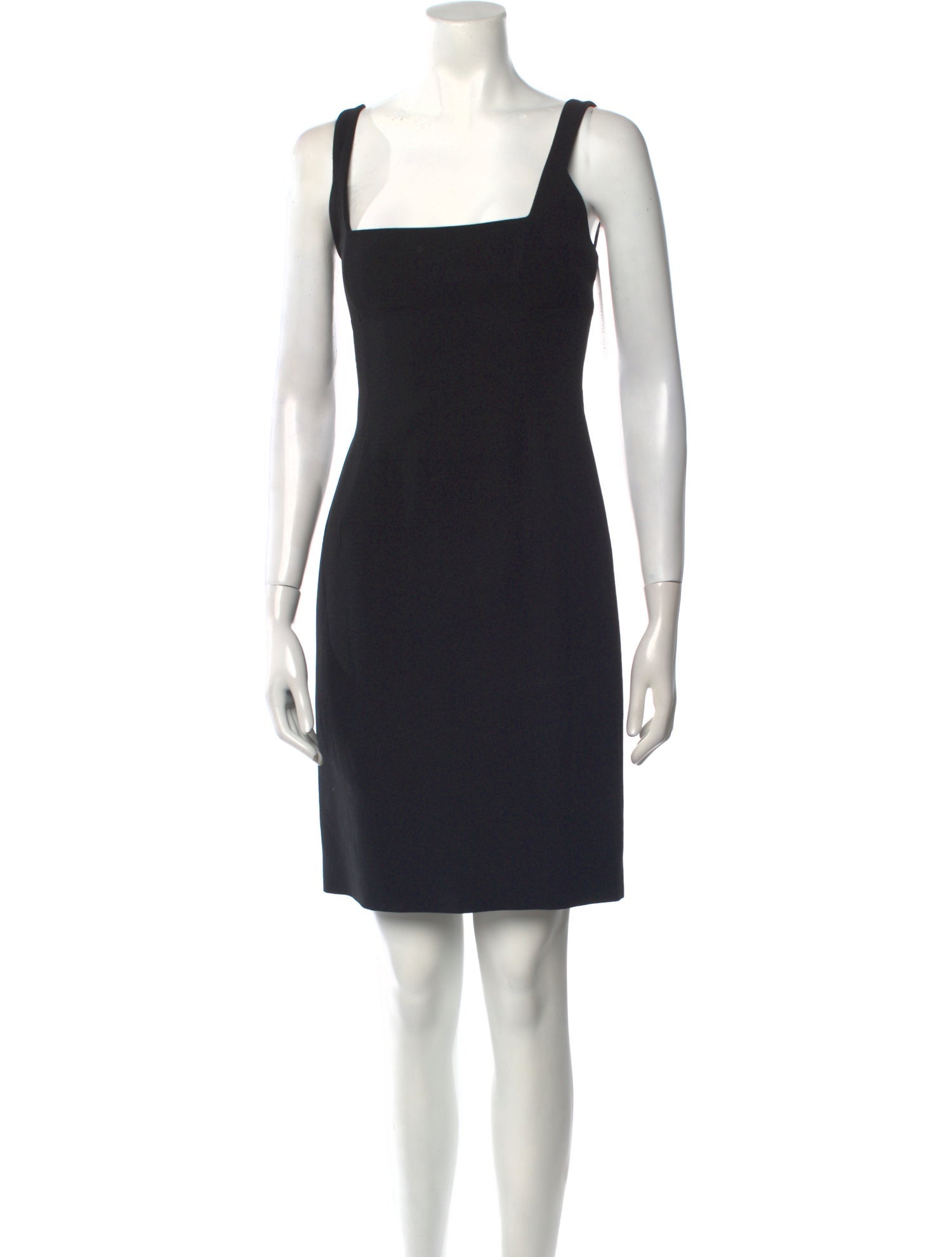 Max Mara Pianoforte Square Neckline Mini Dress