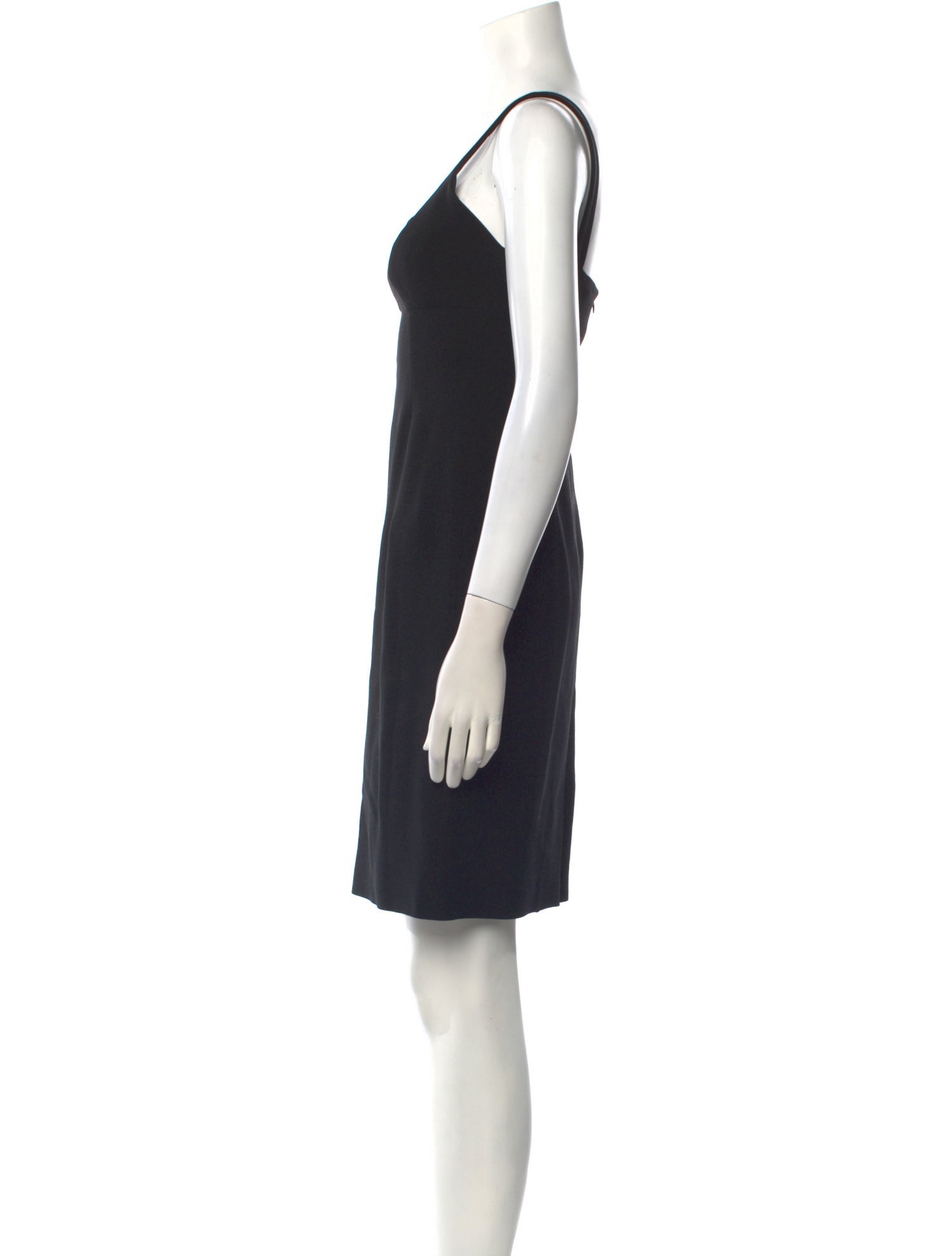 Max Mara Pianoforte Square Neckline Mini Dress