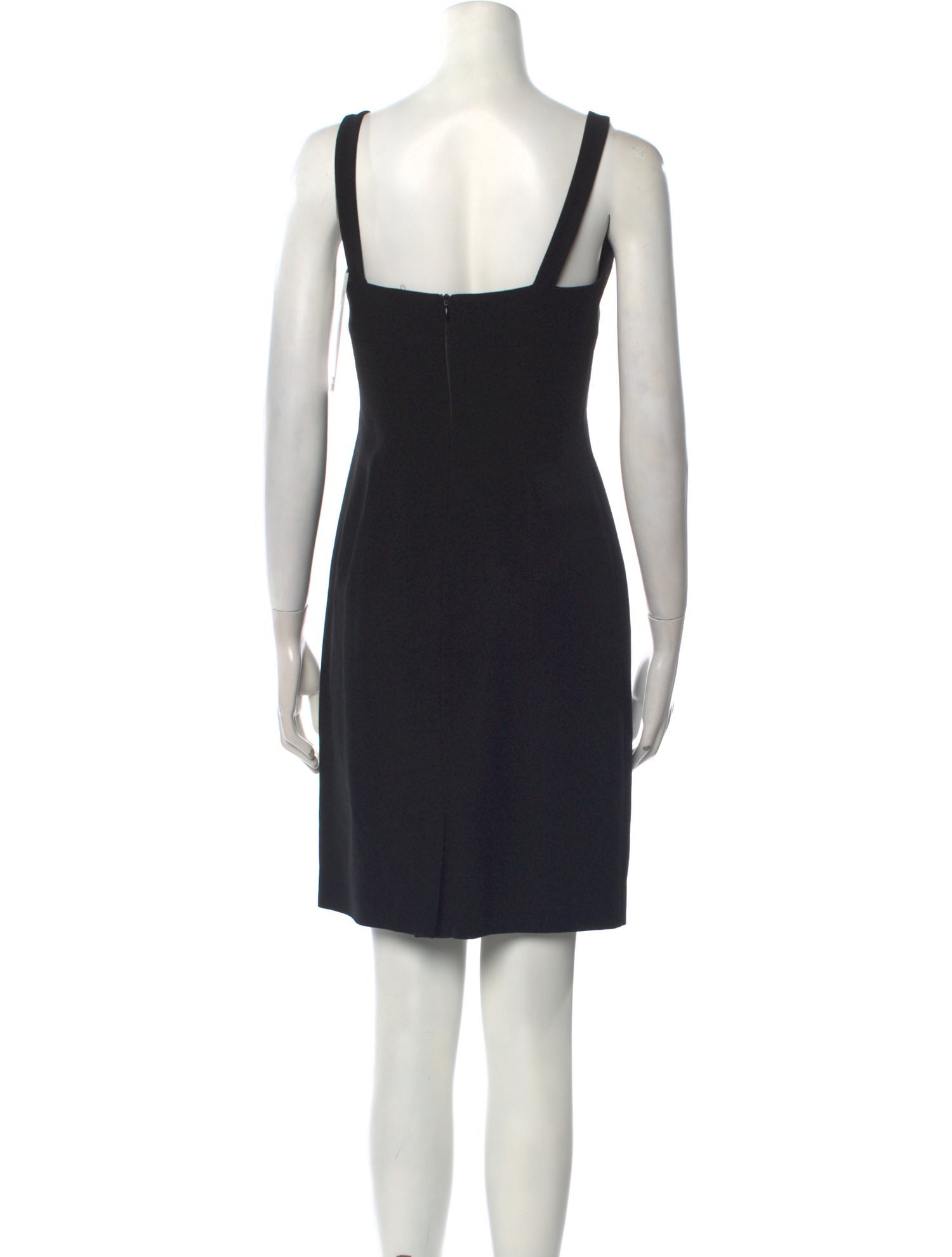 Max Mara Pianoforte Square Neckline Mini Dress