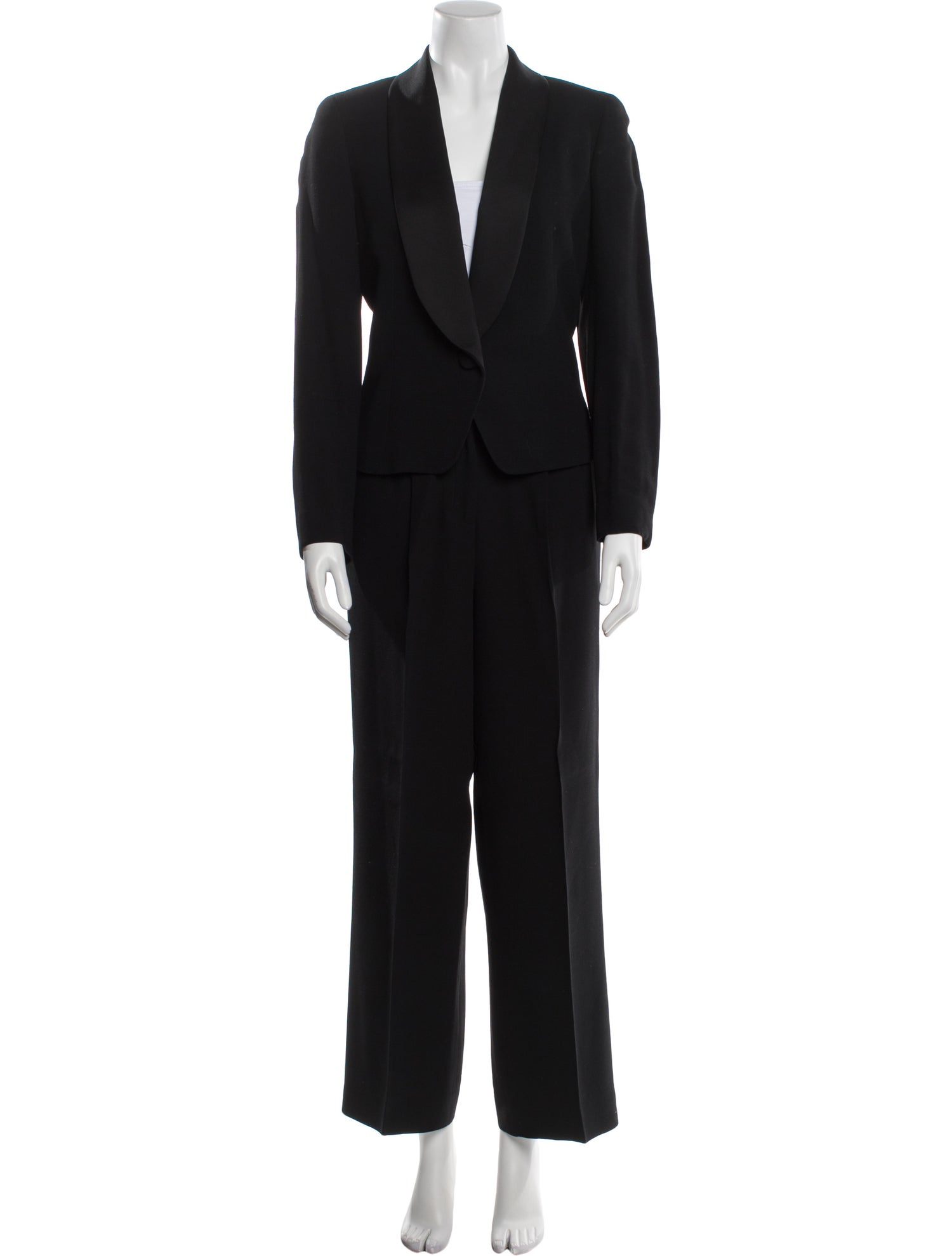 Max Mara Pianoforte Wool Pant Set