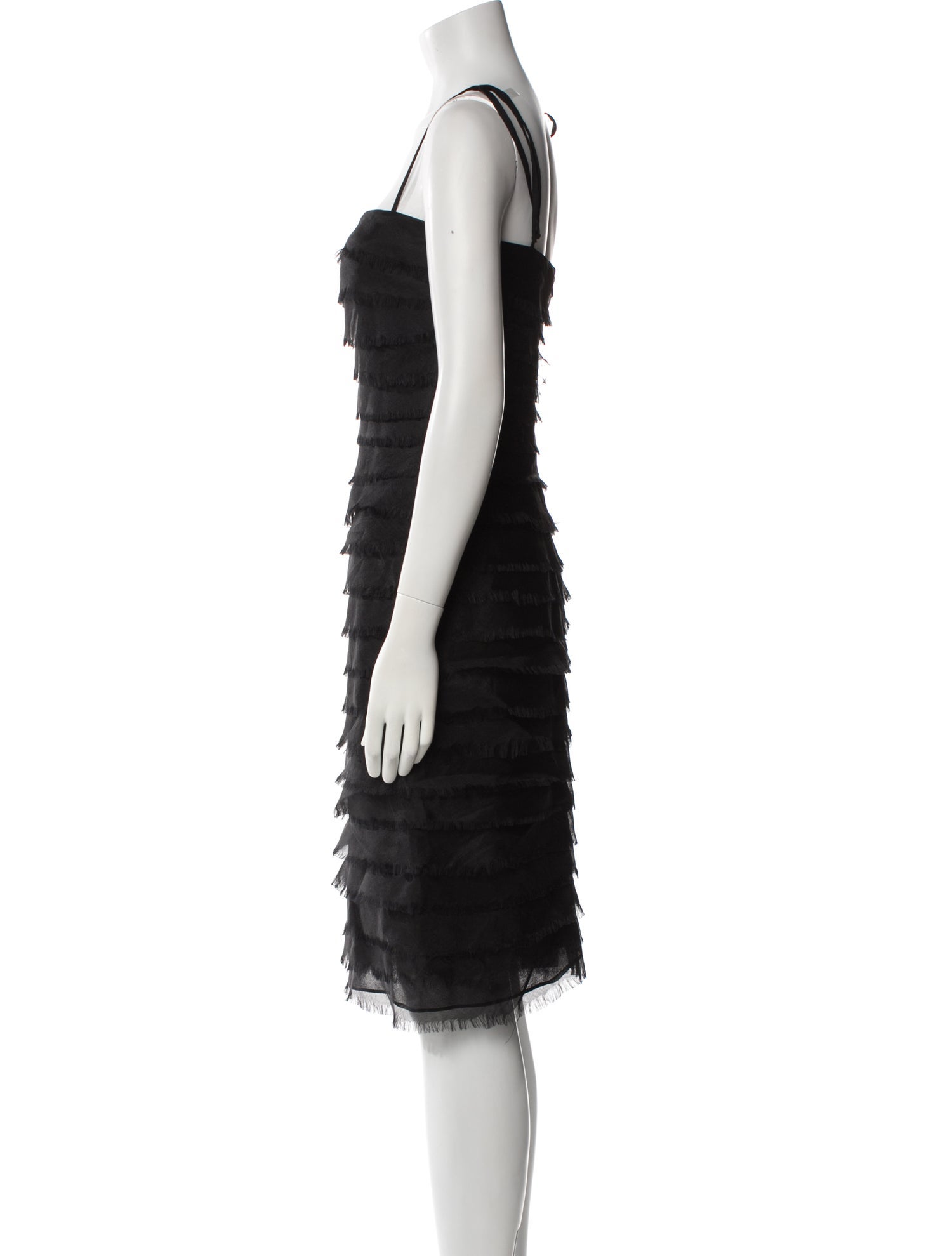 Max Mara Pianoforte Silk Mini Dress