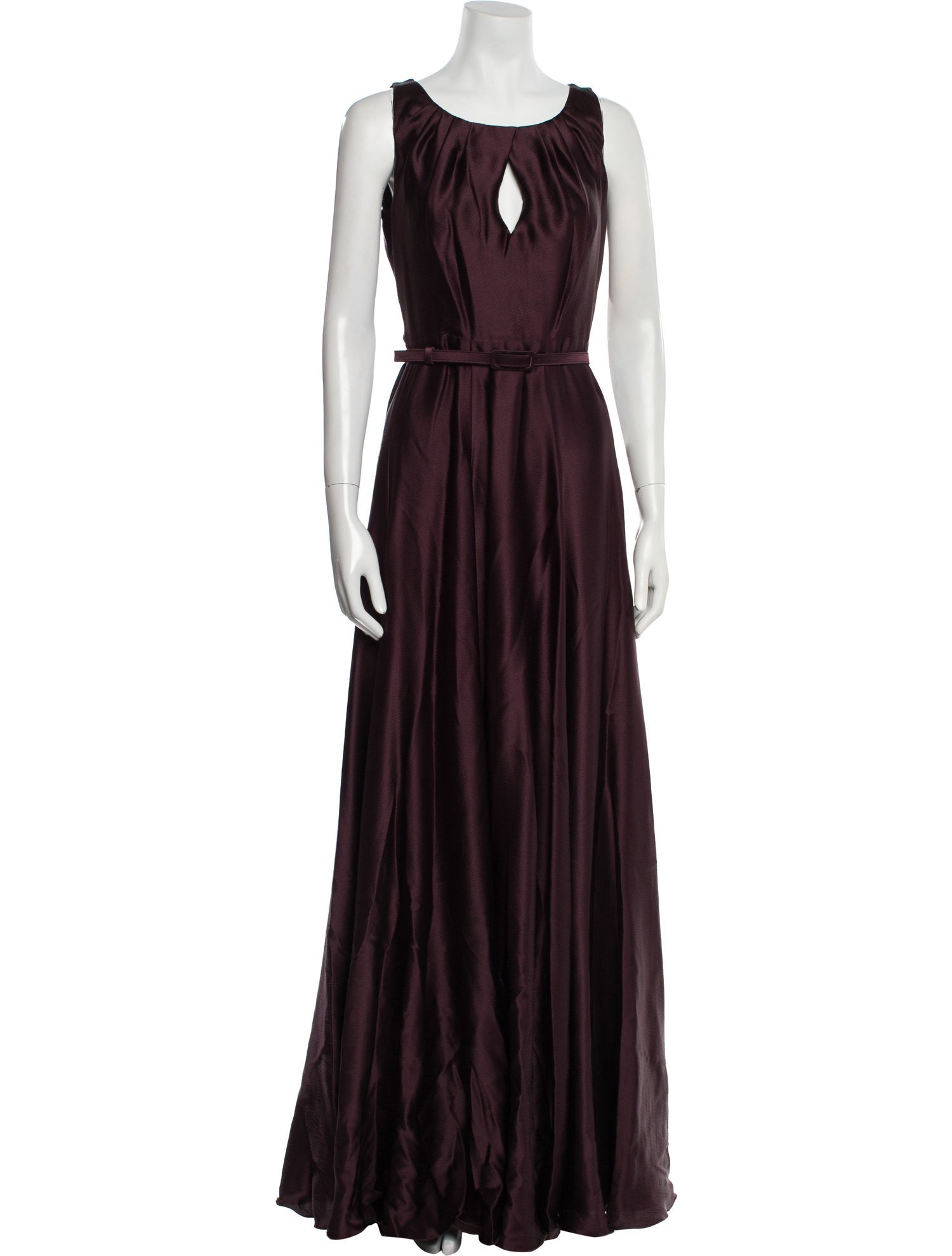 Max Mara Pianoforte Silk Long Dress