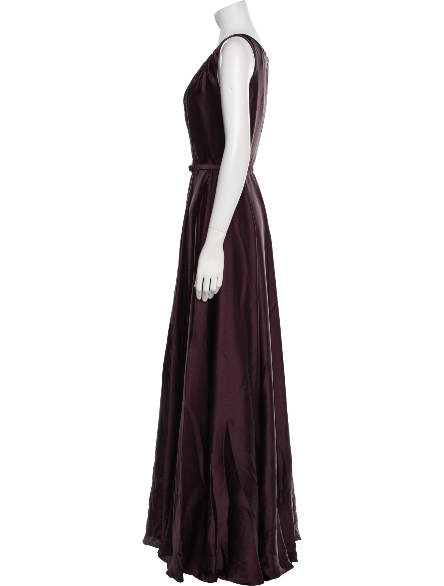 Max Mara Pianoforte Silk Long Dress