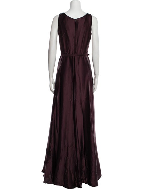 Max Mara Pianoforte Silk Long Dress