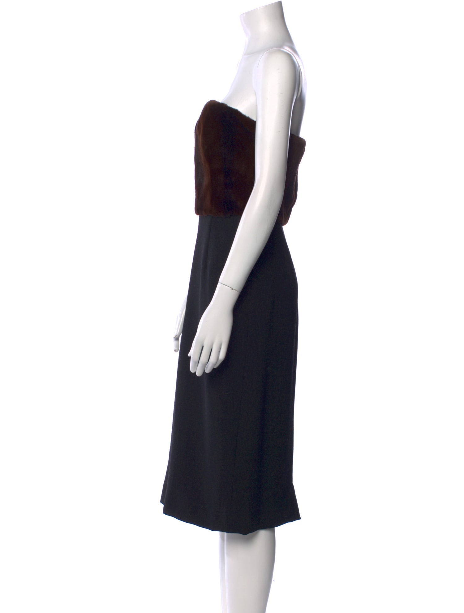 Max Mara Pianoforte Printed Knee-Length Dress