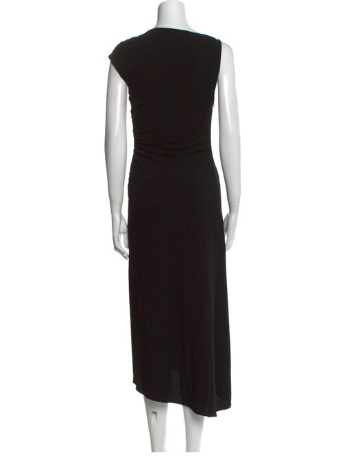 Max Mara Pianoforte One-Shoulder Midi Length Dress