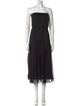 Max Mara Pianoforte Silk Midi Length Dress