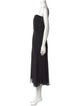 Max Mara Pianoforte Silk Midi Length Dress
