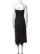 Max Mara Pianoforte Silk Midi Length Dress