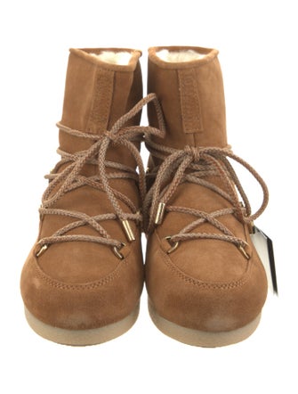 Moon Boot Suede Lace-Up Boots