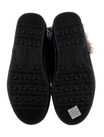 Moon Boot Nylon Graphic Print Lace-Up Boots