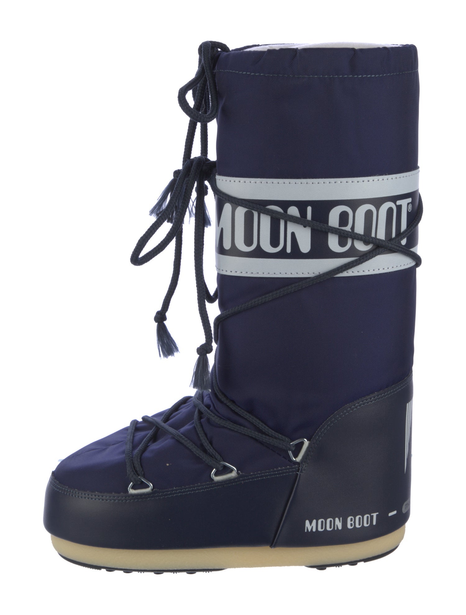 Moon Boot Graphic Print Lace-Up Boots