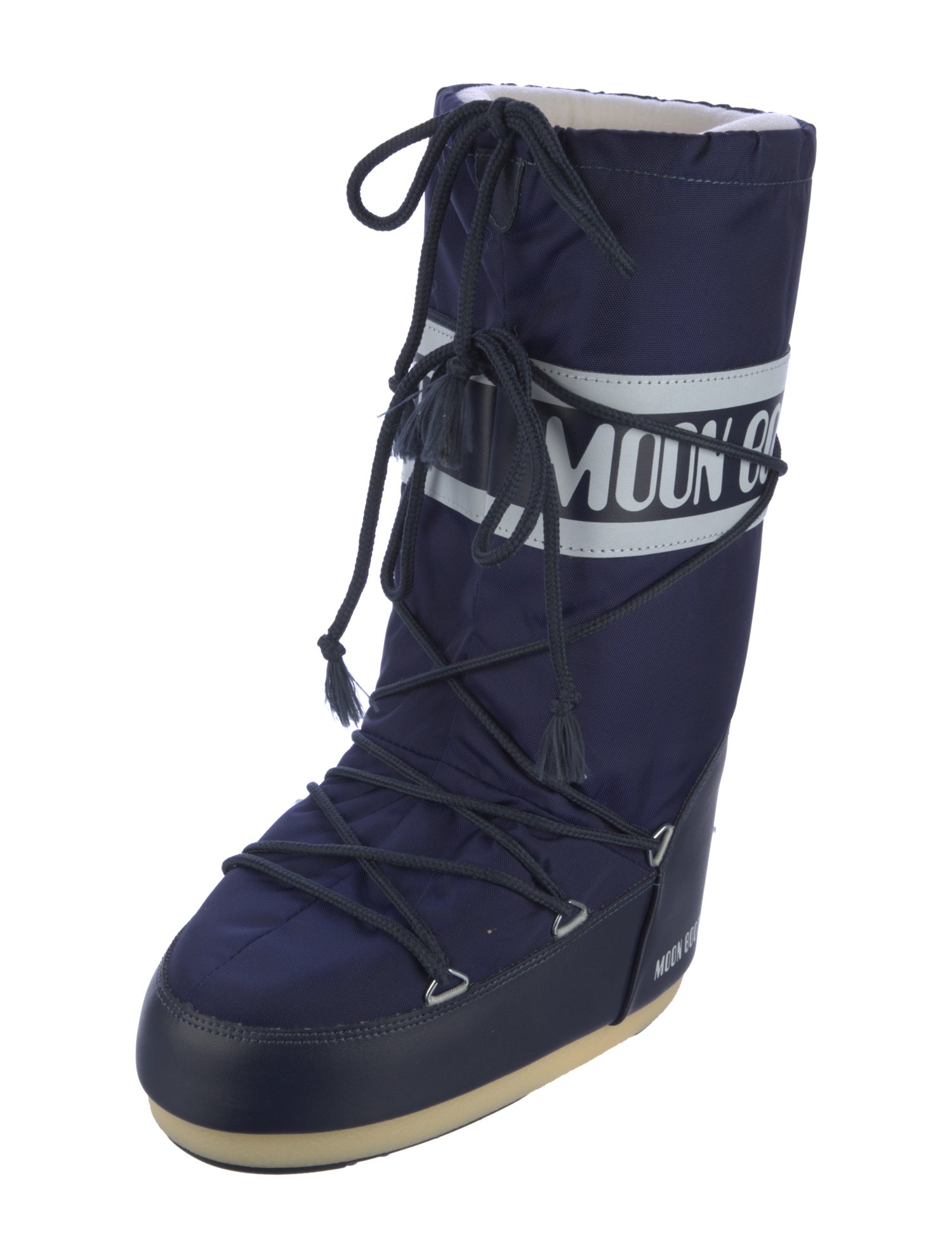 Moon Boot Graphic Print Lace-Up Boots