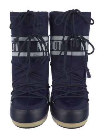Moon Boot Graphic Print Lace-Up Boots