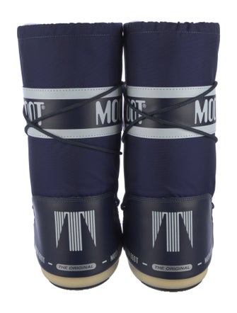 Moon Boot Graphic Print Lace-Up Boots