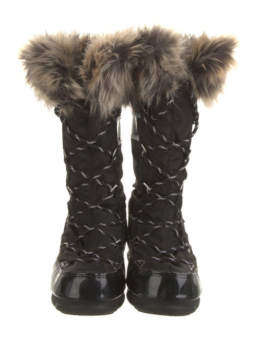 Moon Boot Nylon Printed Lace-Up Boots