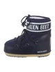 Moon Boot Nylon Graphic Print Lace-Up Boots