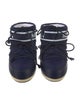 Moon Boot Nylon Graphic Print Lace-Up Boots