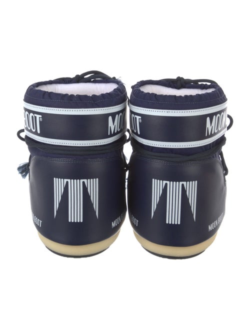 Moon Boot Nylon Graphic Print Lace-Up Boots