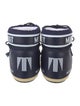Moon Boot Nylon Graphic Print Lace-Up Boots