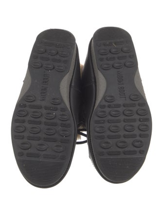 Moon Boot Nylon Faux Fur Trim Lace-Up Boots