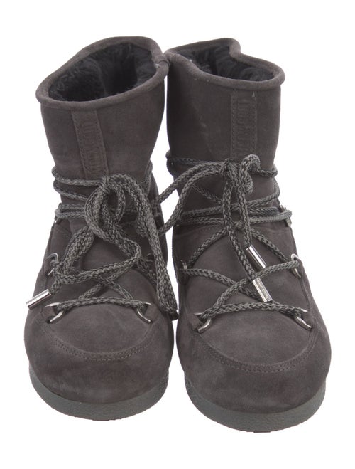 Moon Boot Suede Lace-Up Boots
