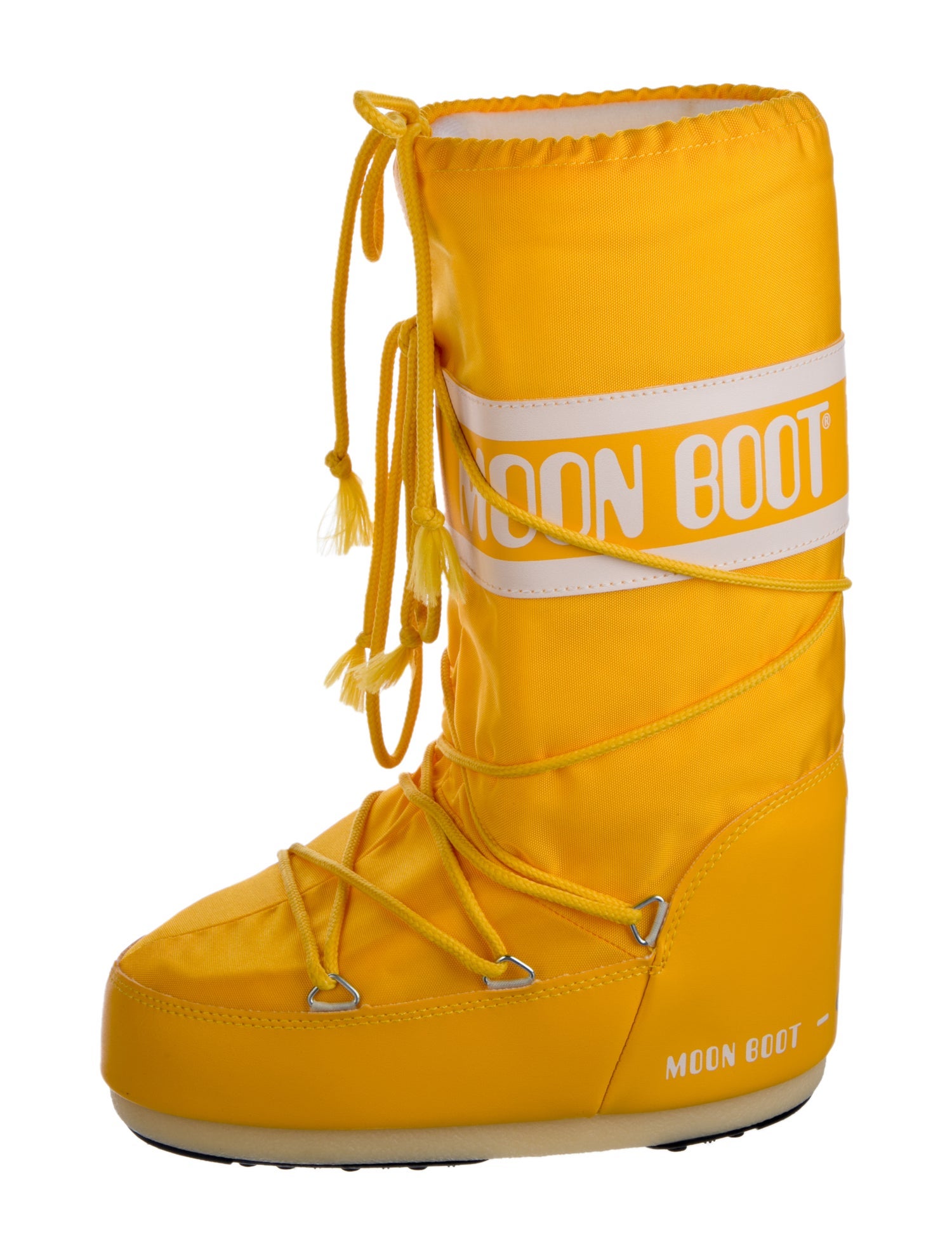 Moon Boot Graphic Print Lace-Up Boots