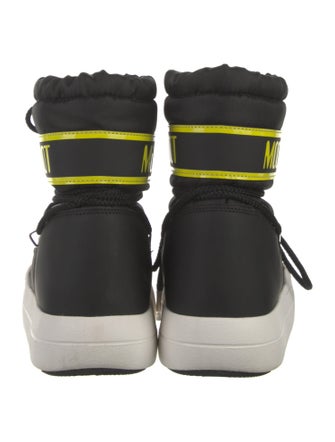 Moon Boot Graphic Print Lace-Up Boots