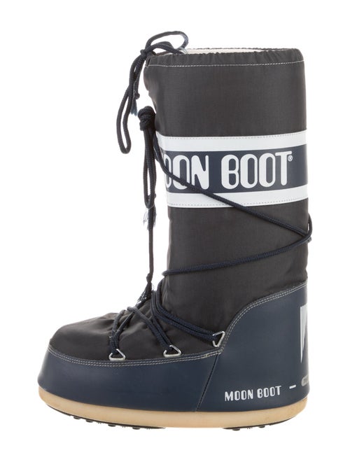 Moon Boot Nylon Printed Lace-Up Boots