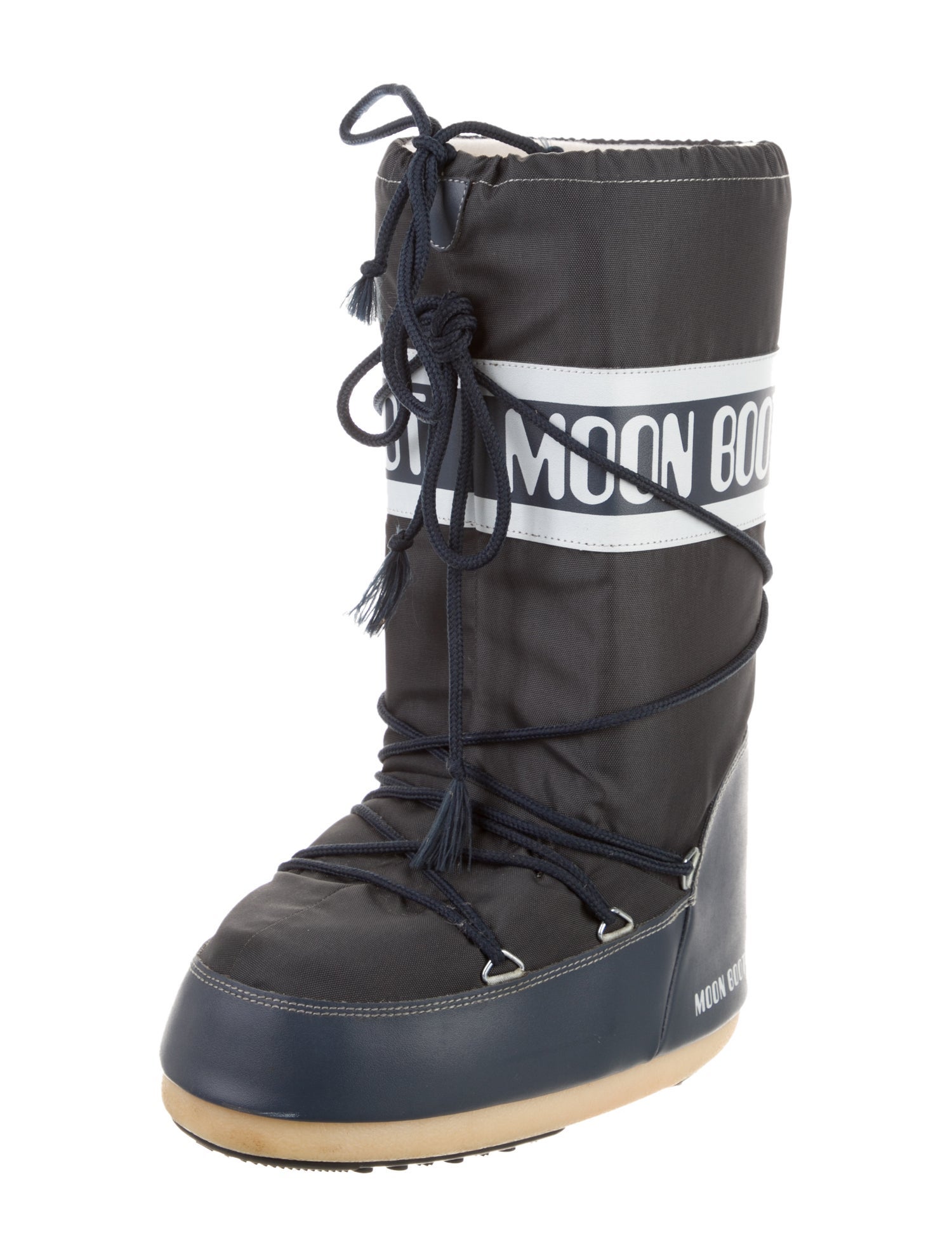 Moon Boot Nylon Printed Lace-Up Boots