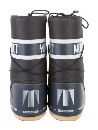 Moon Boot Nylon Printed Lace-Up Boots
