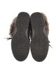 Moon Boot Nylon Fur Trim Lace-Up Boots