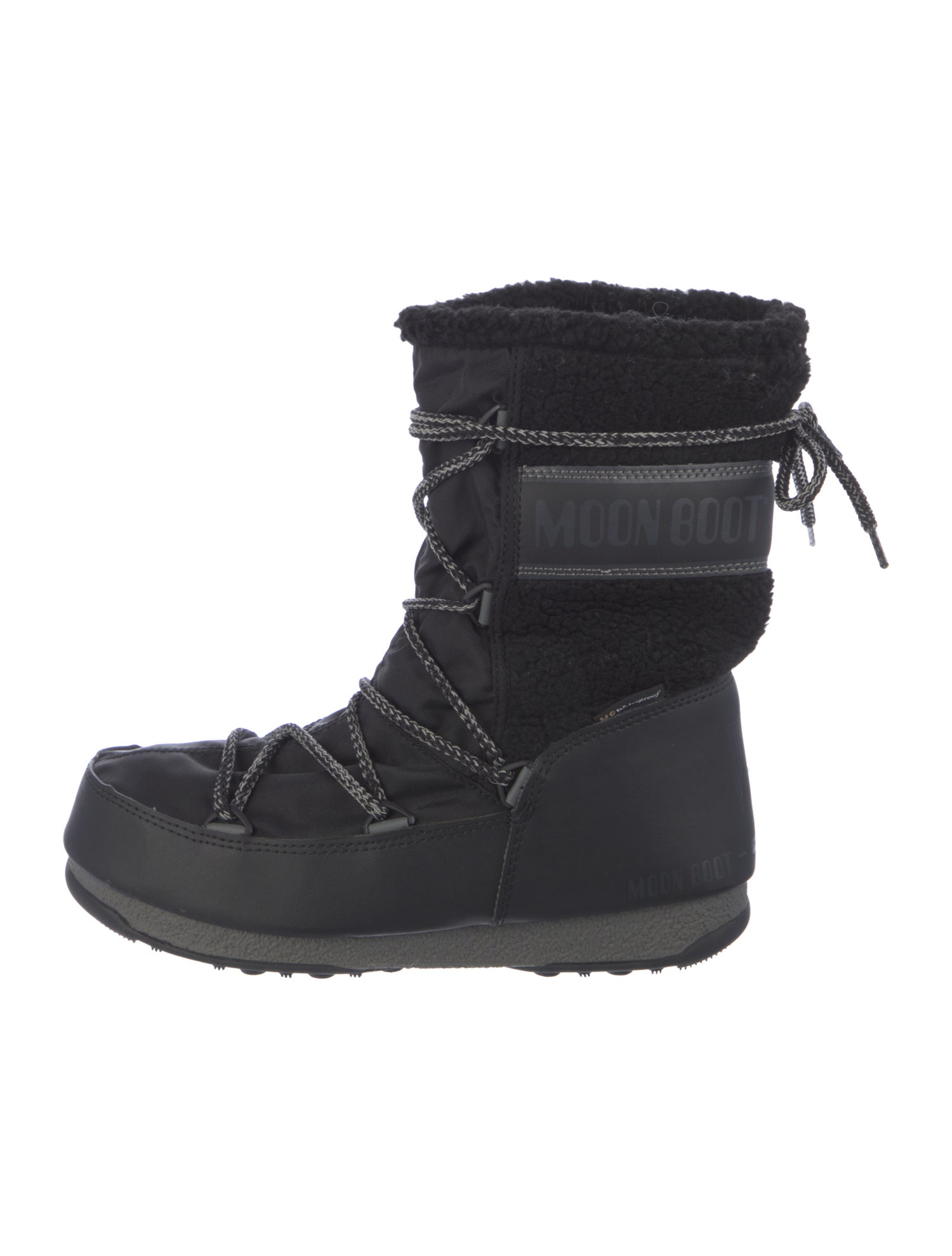 Moon Boot Nylon Lace-Up Boots