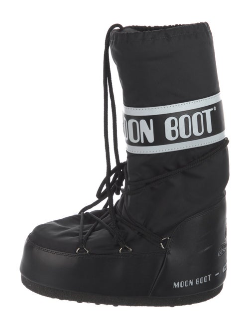 Moon Boot Nylon Graphic Print Snow Boots