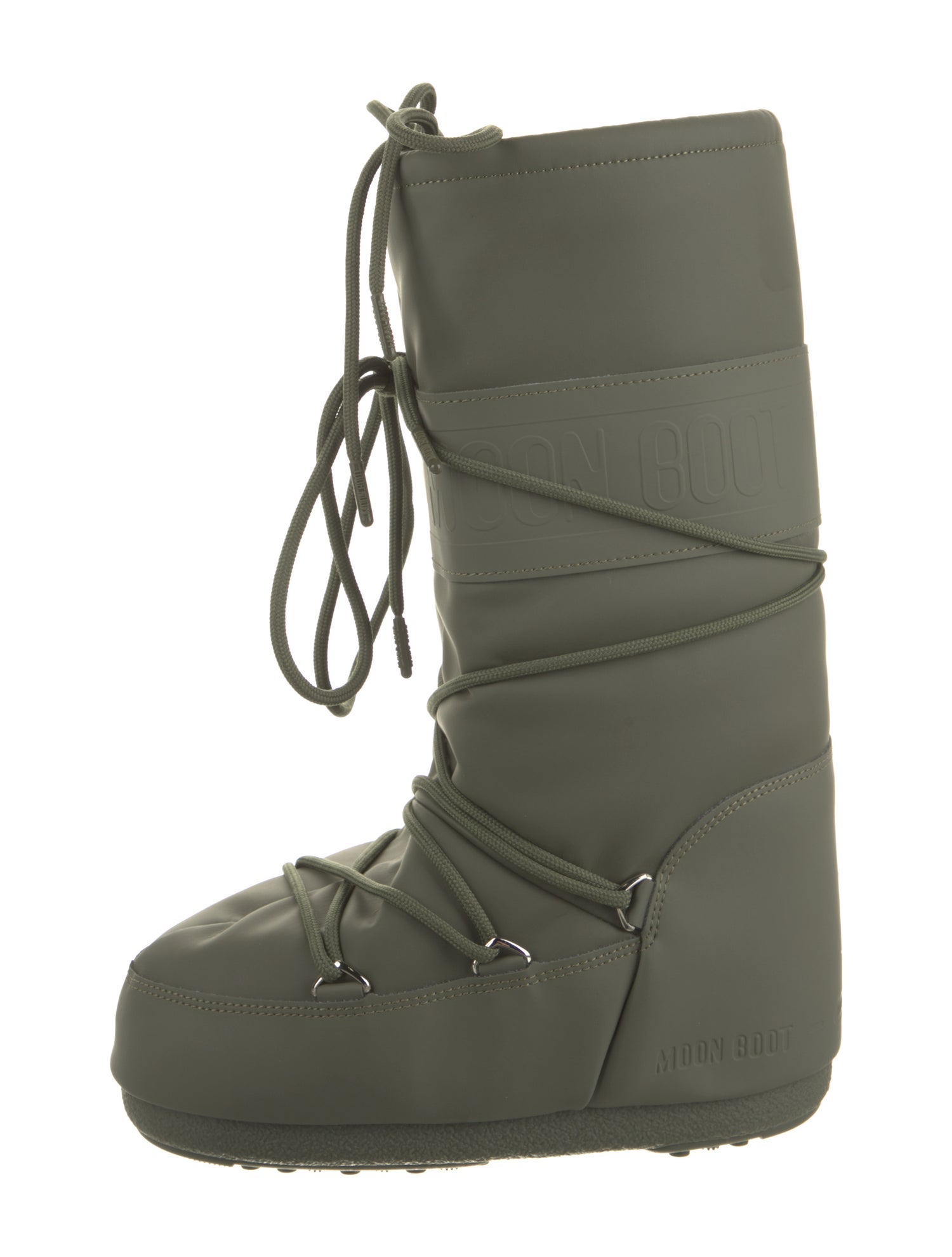 Moon Boot Leather Lace-Up Boots