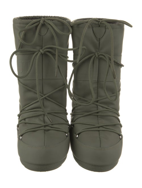 Moon Boot Leather Lace-Up Boots