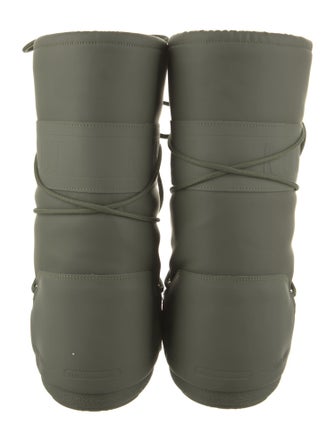 Moon Boot Leather Lace-Up Boots