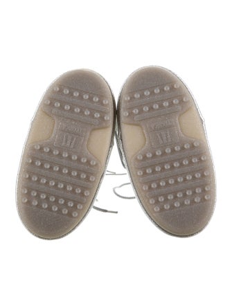 Moon Boot PVC Animal Print Lace-Up Boots