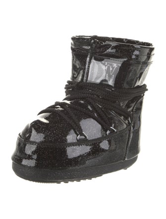 Moon Boot PVC Combat Boots