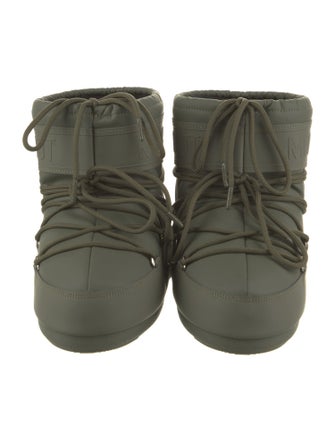 Moon Boot Leather Lace-Up Boots