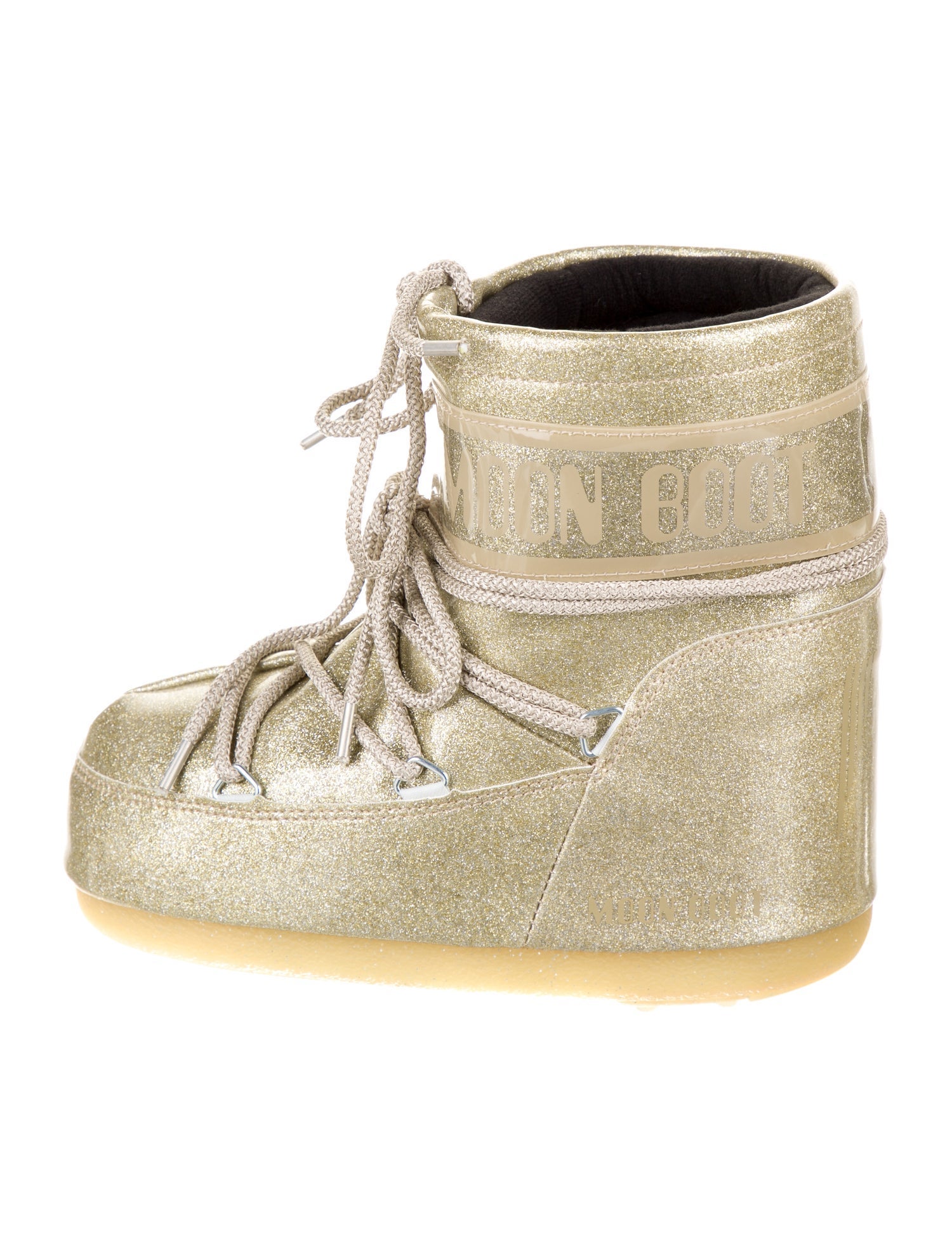 Moon Boot Girls' Glitter Ankle Boots w/ Tags
