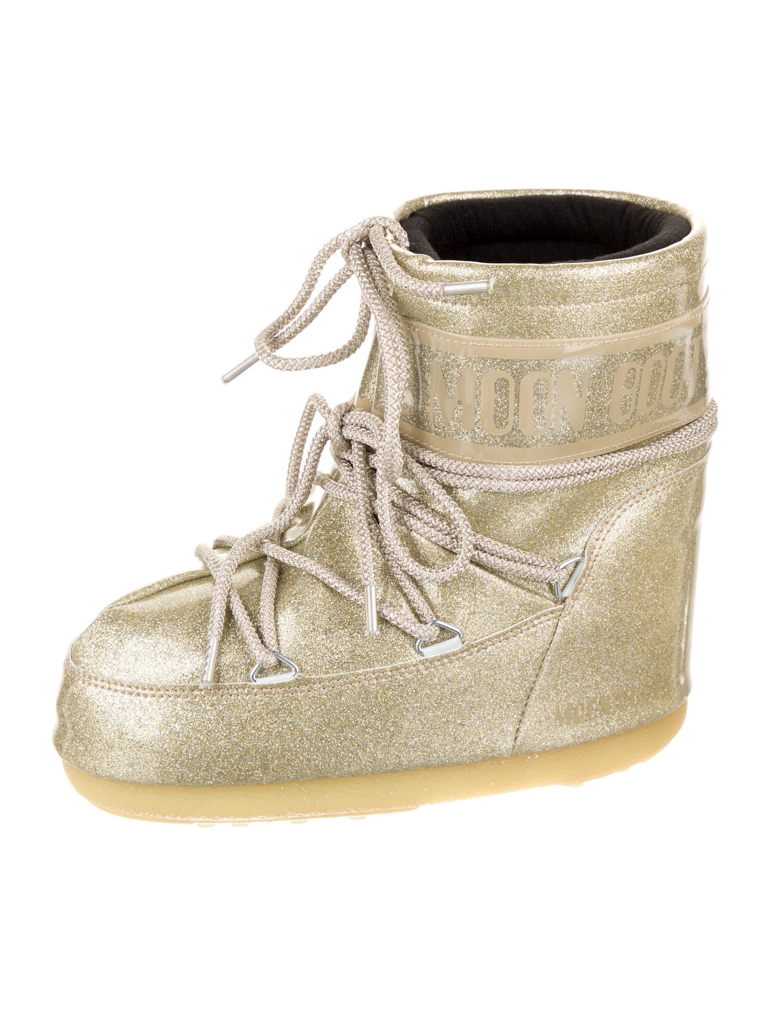 Moon Boot Girls' Glitter Ankle Boots w/ Tags