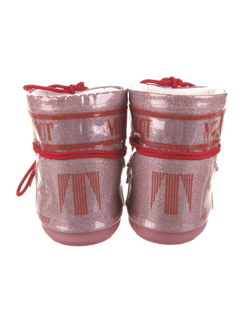 Moon Boot PVC Printed Lace-Up Boots