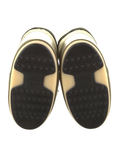 Moon Boot Nylon Graphic Print Lace-Up Boots