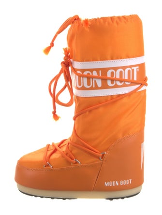 Moon Boot Nylon Printed Snow Boots