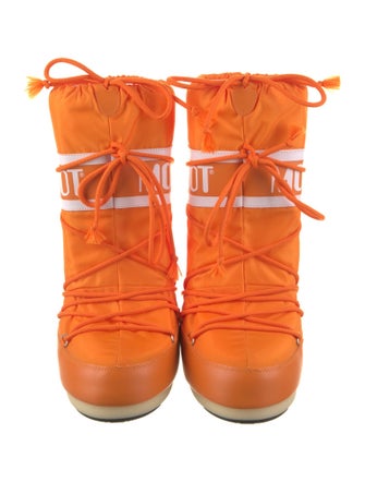 Moon Boot Nylon Printed Snow Boots
